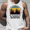 She Was Born And Raised In Wishabitch Woods Unisex Tank Top Gifts for Him