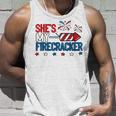 Shes My Firecracker 4Th July Matching Couples His And Hers Unisex Tank Top Gifts for Him