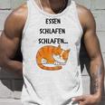 Sleepy Cat Unisex Tank Top Gifts for Him