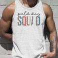Squad Teacher Student First Last Day Of School Field Leopard Tank Top Gifts for Him