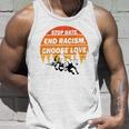 Stop Hate End Racism Choose Love Buffalo Version Unisex Tank Top Gifts for Him
