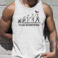 Texas Neanderthal Thinking Unisex Tank Top Gifts for Him