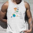 The Jetsons Astro Hugging George Unisex Tank Top Gifts for Him