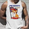 The Queen’S Platinum Jubilee 1952-2022 Corgi Union Jack Unisex Tank Top Gifts for Him
