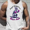 Tough Kangaroos Wear Pink In Support Of Breast Cancer Awareness Unisex Tank Top Gifts for Him