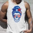 Ultra Maga Red White Blue Skull Unisex Tank Top Gifts for Him