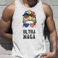 Ultra Mega Messy Bun 2022 Trump Republicans Conservatives Unisex Tank Top Gifts for Him