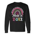 10 Years Old 10Th Birthday Born In 2012 Women Girls Long Sleeve T-Shirt Gifts ideas