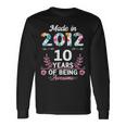 10 Years Old 10Th Birthday Born In 2012 Women Girls V2 Long Sleeve T-Shirt Gifts ideas