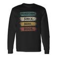 19 Years Old Awesome Since May 2003 19Th Birthday Long Sleeve T-Shirt Gifts ideas