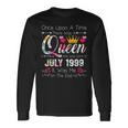23 Years Birthday Girls 23Rd Birthday Queen July 1999 Long Sleeve T-Shirt Gifts ideas