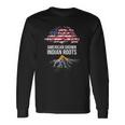 American Grown With Indian Roots India Tee Long Sleeve T-Shirt T-Shirt Gifts ideas