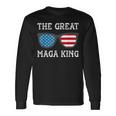 Anti Joe Biden Ultra Maga The Return Of The Great Maga King V3 Unisex Long Sleeve Gifts ideas