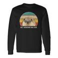 Best Hedgehog Dad Ever Animal Retro Classic Long Sleeve T-Shirt T-Shirt Gifts ideas
