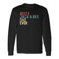 Best Jack-A-Bee Dad Ever Retro Vintage Long Sleeve T-Shirt T-Shirt Gifts ideas