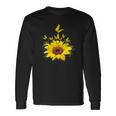 Butterflies Sunflower Smoke Long Sleeve T-Shirt T-Shirt Gifts ideas