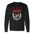 Cornhole Player Dad Is My Name Cornhole Is My Game Long Sleeve T-Shirt T-Shirt Gifts ideas