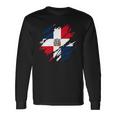 Dominican Flag Dominican Republic Long Sleeve T-Shirt T-Shirt Gifts ideas