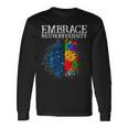 Embrace Neurodiversity Unisex Long Sleeve Gifts ideas