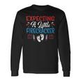 Expecting A Little Firecracker 4Th Of July Pregnancy Baby Long Sleeve T-Shirt Gifts ideas
