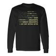 Fathers Day From Grandkids Dad Grandpa Great Grandpa Long Sleeve T-Shirt Gifts ideas