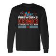 Fireworks Director 4Th Of July Celebration Long Sleeve T-Shirt Gifts ideas
