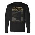 Foster Name Foster Facts Long Sleeve T-Shirt Gifts ideas