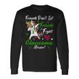 Friends Dont Let Friends Fight Glaucoma Alone Unicorn Green Ribbon Glaucoma Glaucoma Awareness Unisex Long Sleeve Gifts ideas