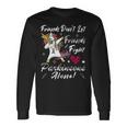 Friends Dont Let Friends Fight Parkinsons Alone Grey Ribbon Parkinsons Parkinsons Awareness Unisex Long Sleeve Gifts ideas