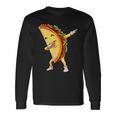 Funny Dabbing Taco Cinco De May Mexican Food Unisex Long Sleeve Gifts ideas