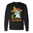 Funny Dabbing Taco Cinco De May Mexican Food V4 Unisex Long Sleeve Gifts ideas