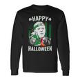 Funny Leprechaun Biden Happy Halloween For St Patricks Day Unisex Long Sleeve Gifts ideas