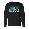 Funny Patience Is Power Unisex Long Sleeve Gifts ideas