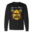 Gender Reveal He Or She Uncle To Bee Unisex Long Sleeve Gifts ideas