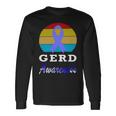 Gerd Awareness Vintage Periwinkle Blue Ribbon Gastroesophageal Reflux Disease Gerd Awareness Unisex Long Sleeve Gifts ideas