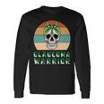 Glaucoma Warrior Skull Women Vintage Green Ribbon Glaucoma Glaucoma Awareness V2 Unisex Long Sleeve Gifts ideas