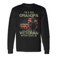 Grandpa For Fathers Day Im A Dad Grandpa Veteran Long Sleeve T-Shirt T-Shirt Gifts ideas