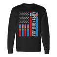Happy 4Th Of July American Flag Fireworks Patriotic Outfits Long Sleeve T-Shirt Gifts ideas