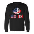 Happy Canada Day Usa Pride Us Flag Day Useh Canadian Long Sleeve T-Shirt Gifts ideas
