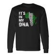 Its In My Dna Proud Nigeria Africa Usa Fingerprint Long Sleeve T-Shirt T-Shirt Gifts ideas