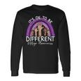 Its Ok To Be Different Vitiligo Awareness Long Sleeve T-Shirt Gifts ideas