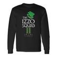 Izzo Name The Izzo Squad Leprechaun Long Sleeve T-Shirt Gifts ideas