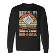 I Keep All My Dad Jokes In A Dad-A-Base Vintage Father Dad Long Sleeve T-Shirt T-Shirt Gifts ideas