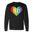 Lgbtq Ally For Gay Pride Children Long Sleeve T-Shirt T-Shirt Gifts ideas