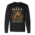Mara Name Shirt Mara Name V4 Long Sleeve T-Shirt Gifts ideas