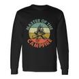Master Of The Campfire Dad Camping Camping Dad Long Sleeve T-Shirt Gifts ideas
