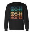 Mcatee Name Shirt Mcatee Name Long Sleeve T-Shirt Gifts ideas