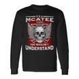Mcatee Name Shirt Mcatee Name V3 Long Sleeve T-Shirt Gifts ideas