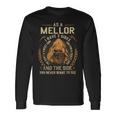 Mellor Name Shirt Mellor Name V5 Long Sleeve T-Shirt Gifts ideas