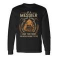 Messier Name Shirt Messier Name V3 Long Sleeve T-Shirt Gifts ideas